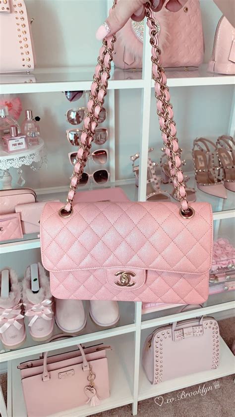 chanel pink purse 2020|vintage pink Chanel bag.